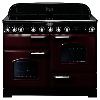 Rangemaster Classic Deluxe 110 Induction Hob Range Cooker Cranberry Rangemaster Classic Deluxe 110 Induction Hob Range Cooker Cranberry